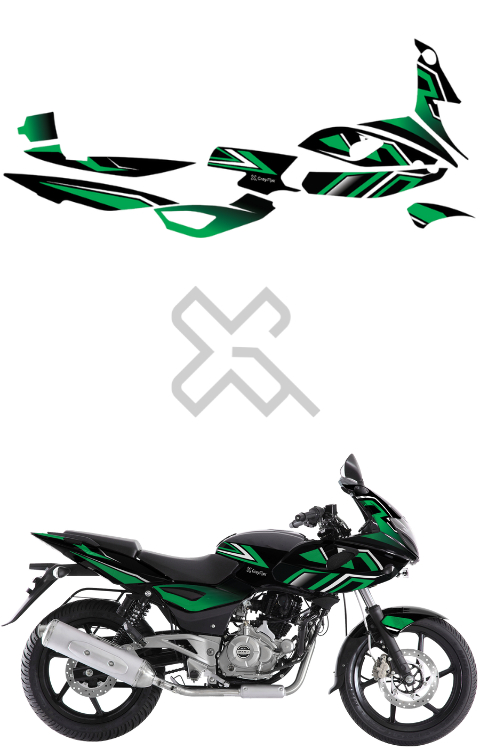 Pulsar 220 Full Sticker | Pulsar 220F Full Graphics